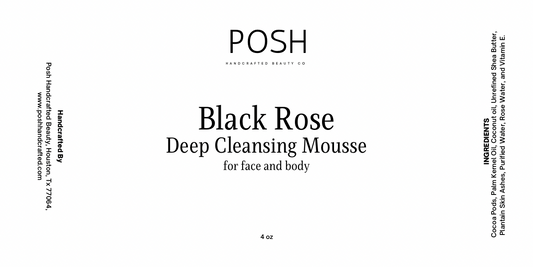Black Rose Deep Cleansing Mousse