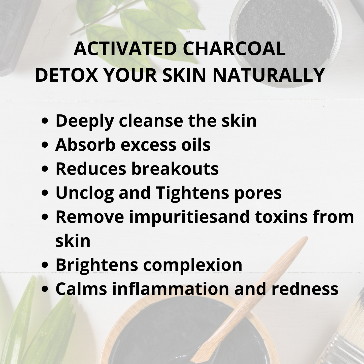 Sea Moss Detox Bar with Activated Charcoal