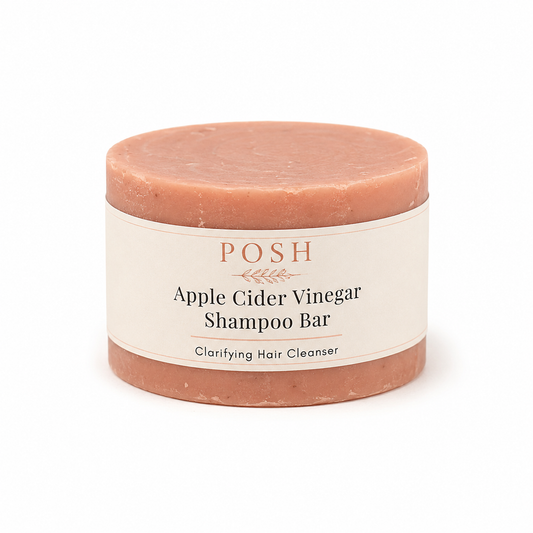 POSH Apple Cider Vinegar Shampoo Bar | Clarifying Hair Cleanser