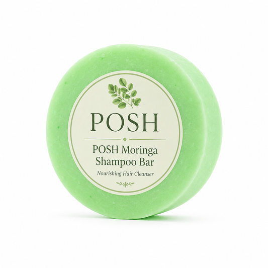 POSH Moringa Shampoo Bar | Nourishing Hair Cleanser