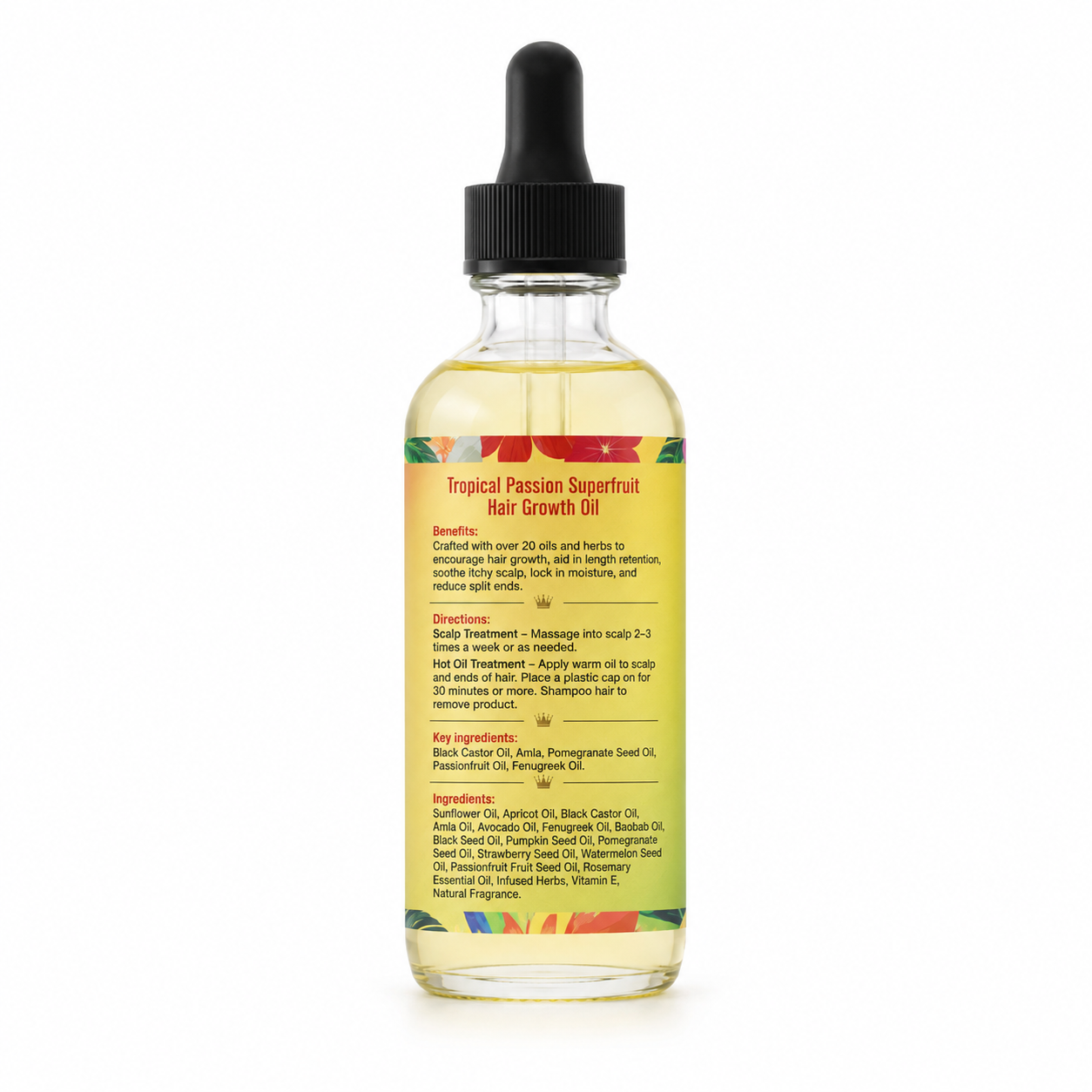 POSH Tropical Passion Superfruit Hair Growth Oil | Nourishing Scalp Oil