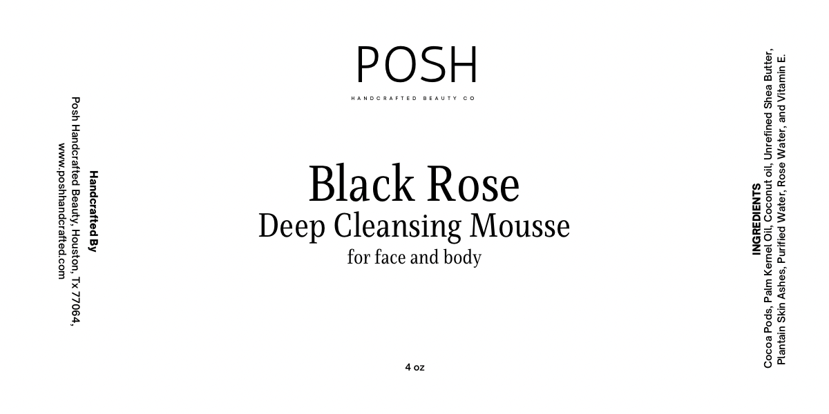Black Rose Deep Cleansing Mousse